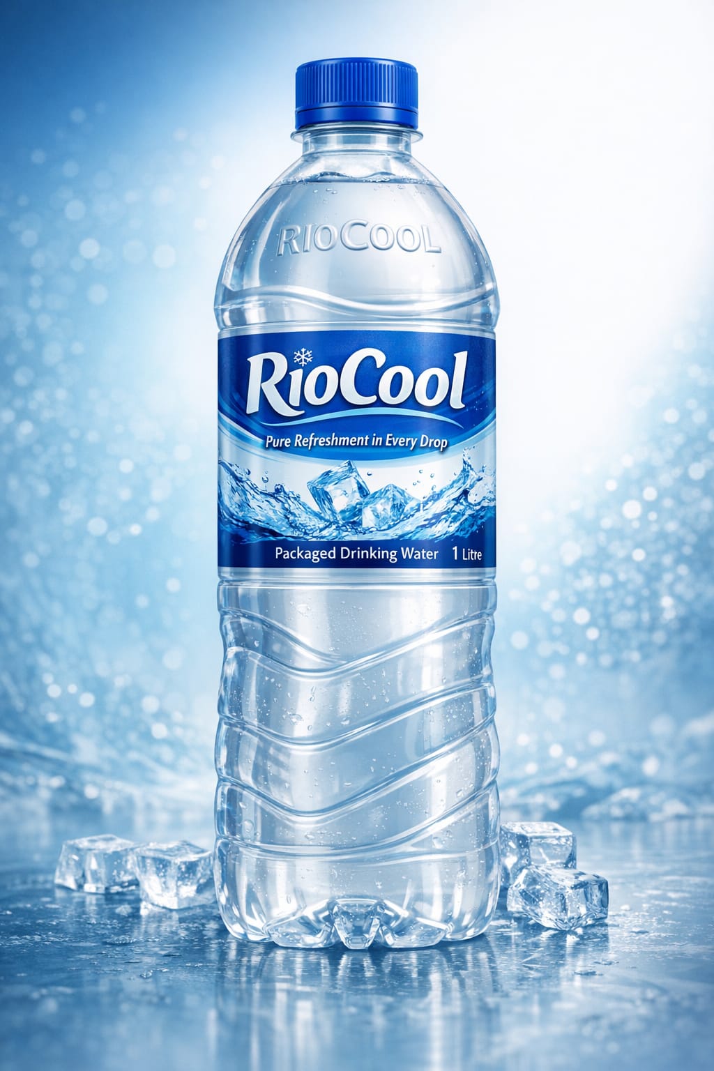 Rio Cool product showcase bottle